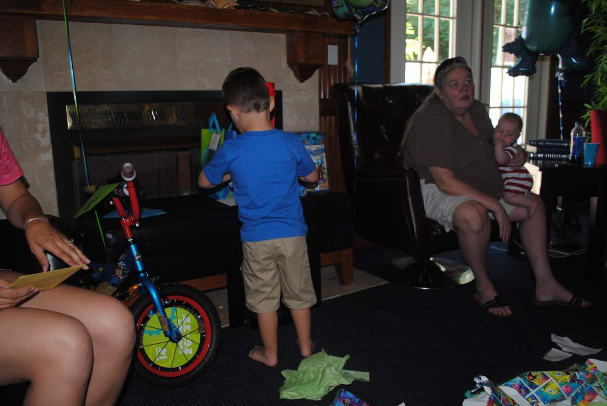 Aiden's 4th Birthday - monsters university