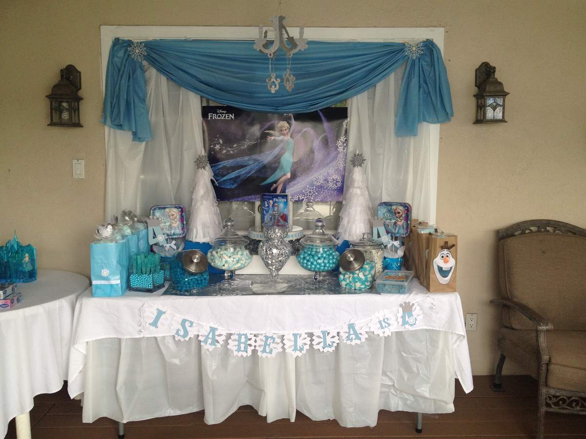 Frozen Party - Elsa Ice Crystals