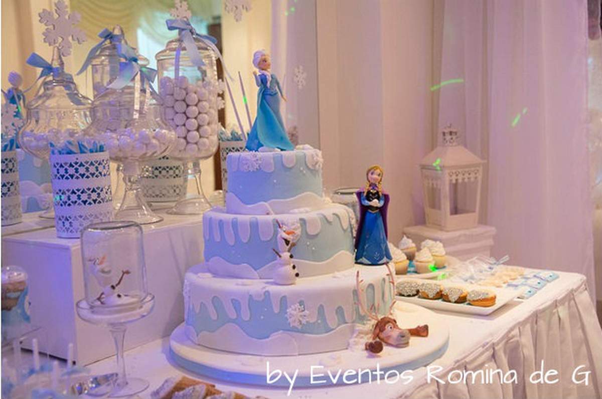 Athina cumple 4 años - DISNEY'S FROZEN