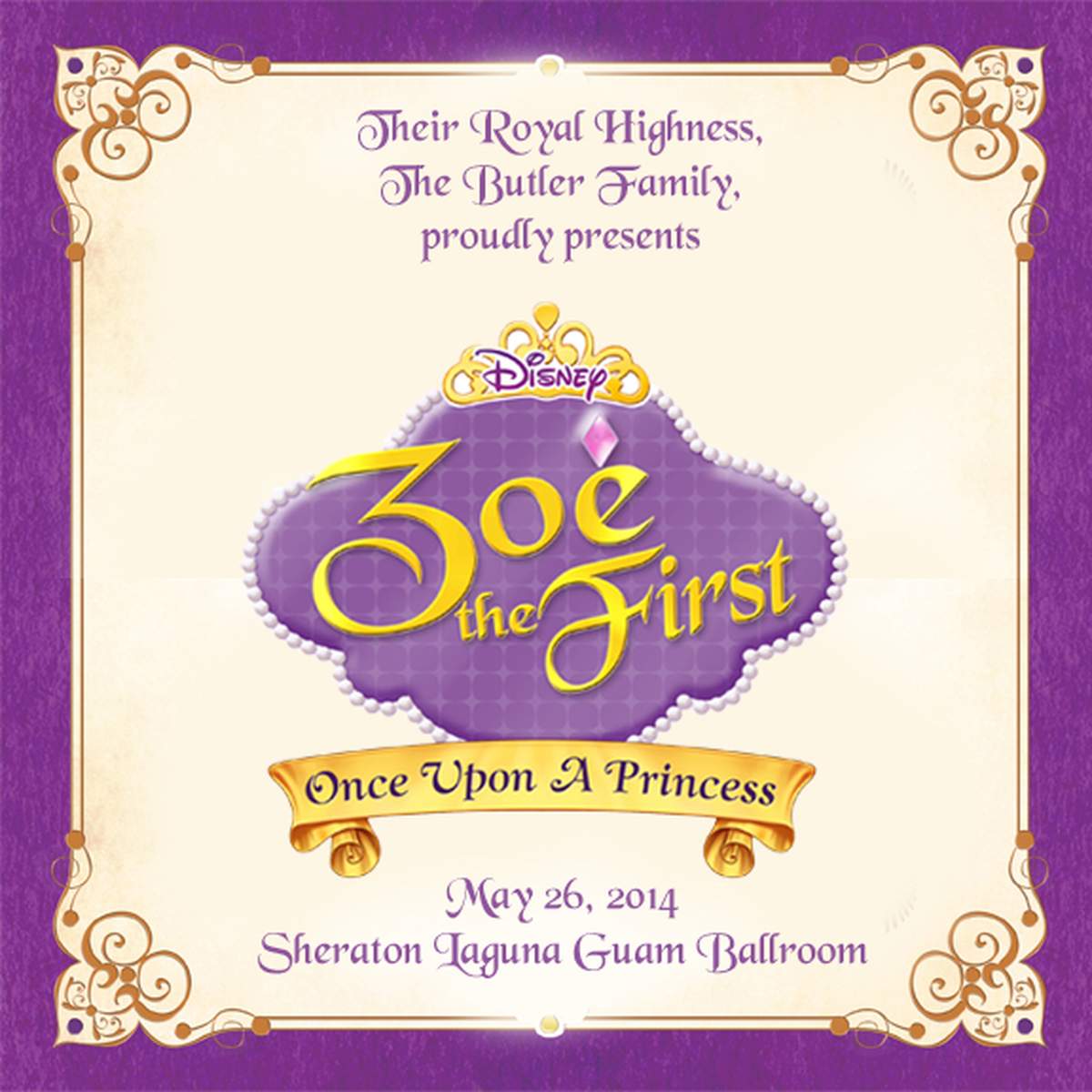ZOE THE FIRST - Sofia the First