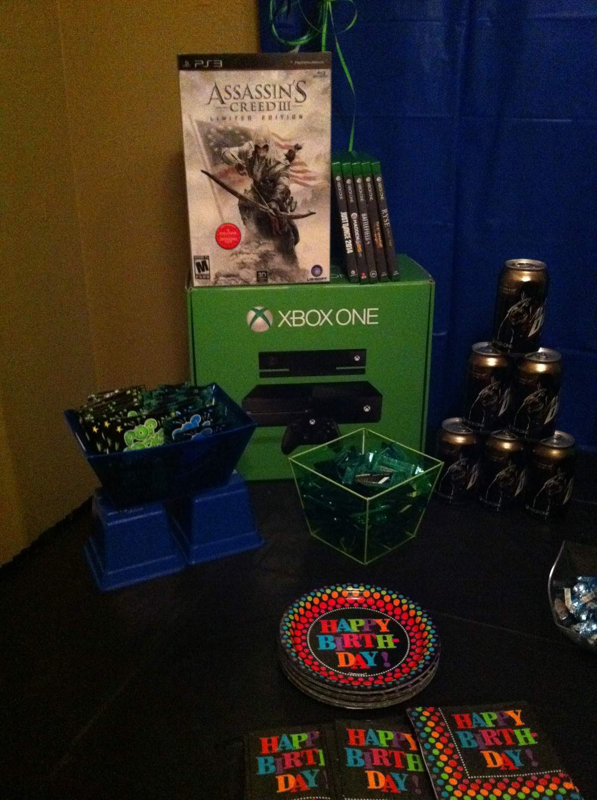 Xbox versus Playstation Birthday Party Ideas Photo 10 of 12 Catch