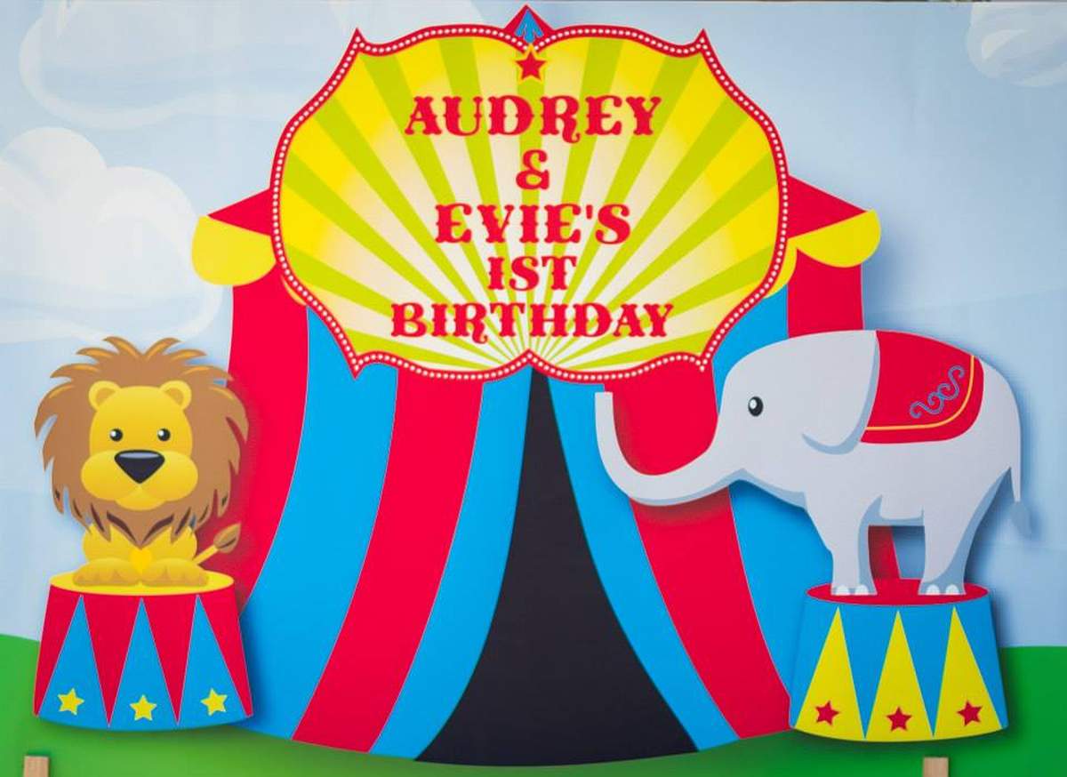 1st Birthday - Carnival/Circus