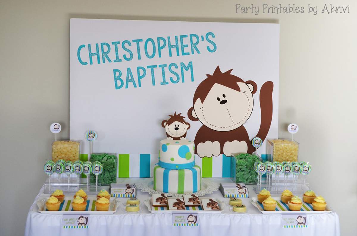Christopher's Monkey Baptism - None