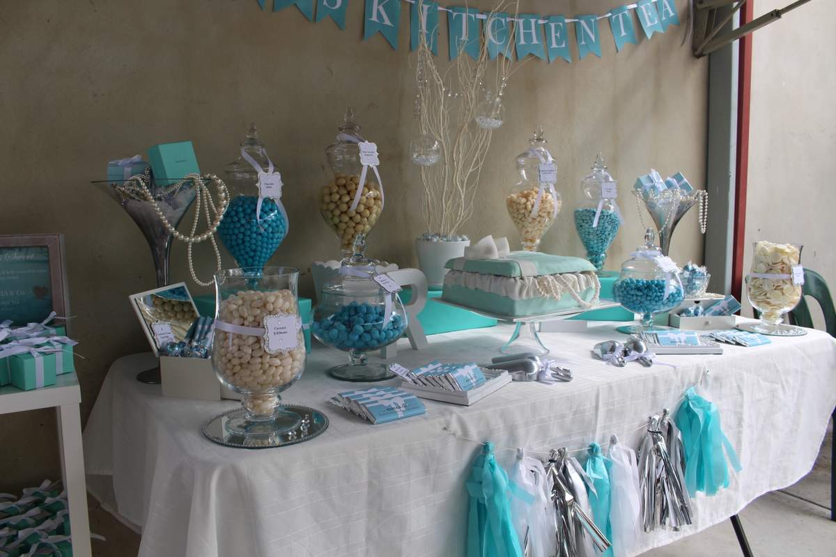 Rania's elegant Tiffany inspired Bridal Shower  - None