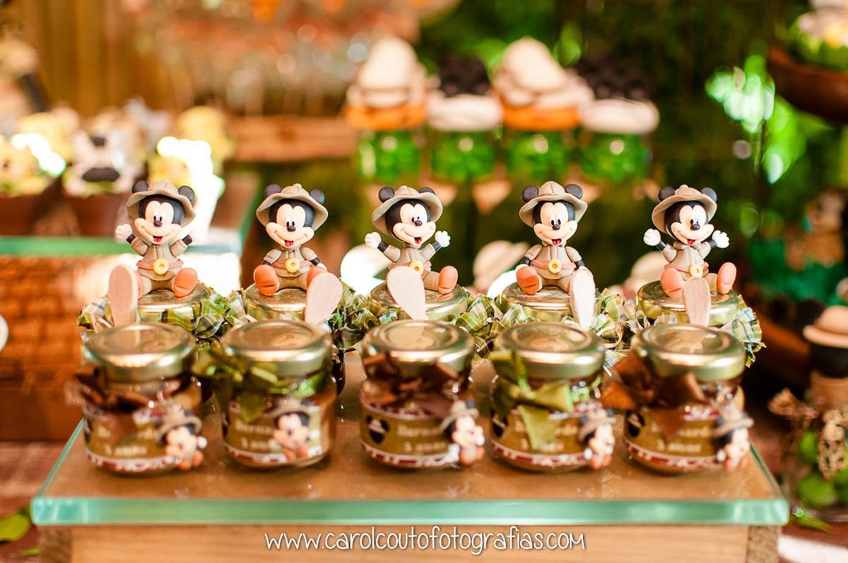 mickey mouse minnie mouse birthday party ideas photo 1 of 33 mickey mouse safari birthday theme