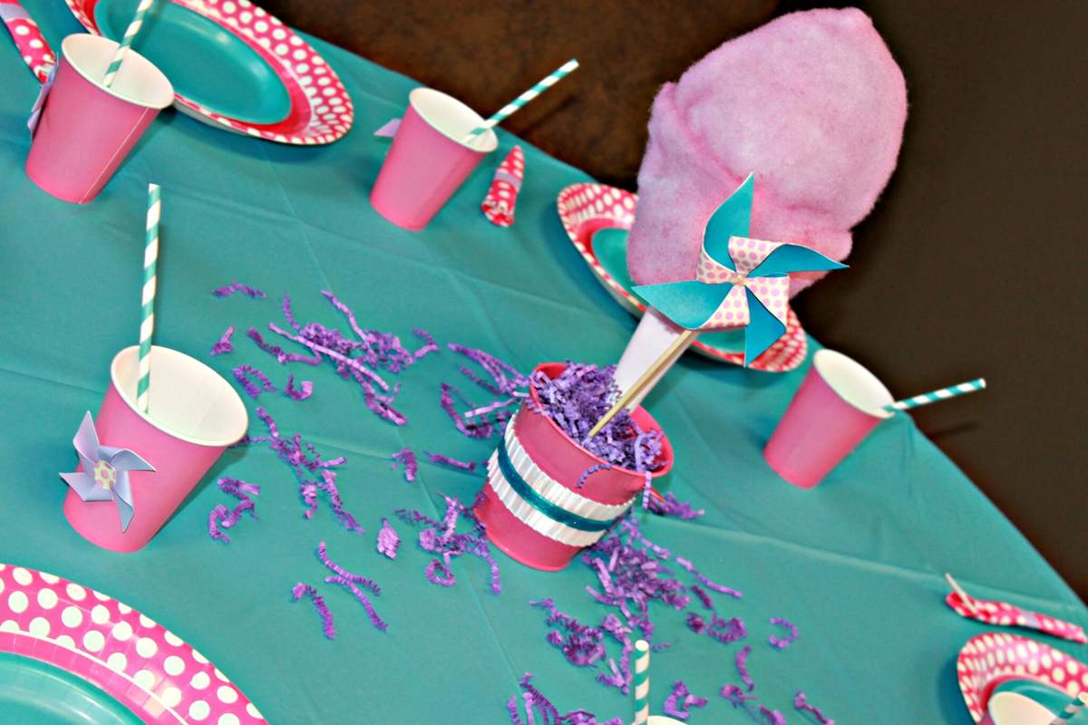 Cotton Candy Birthday Party Ideas | Photo 13 of 24 | Catch My Party