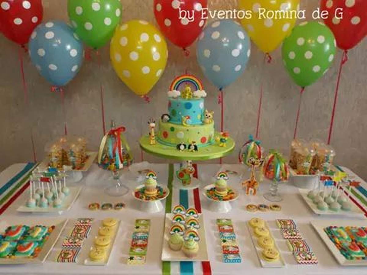 Primer Año de Joaquin - Rainbows
