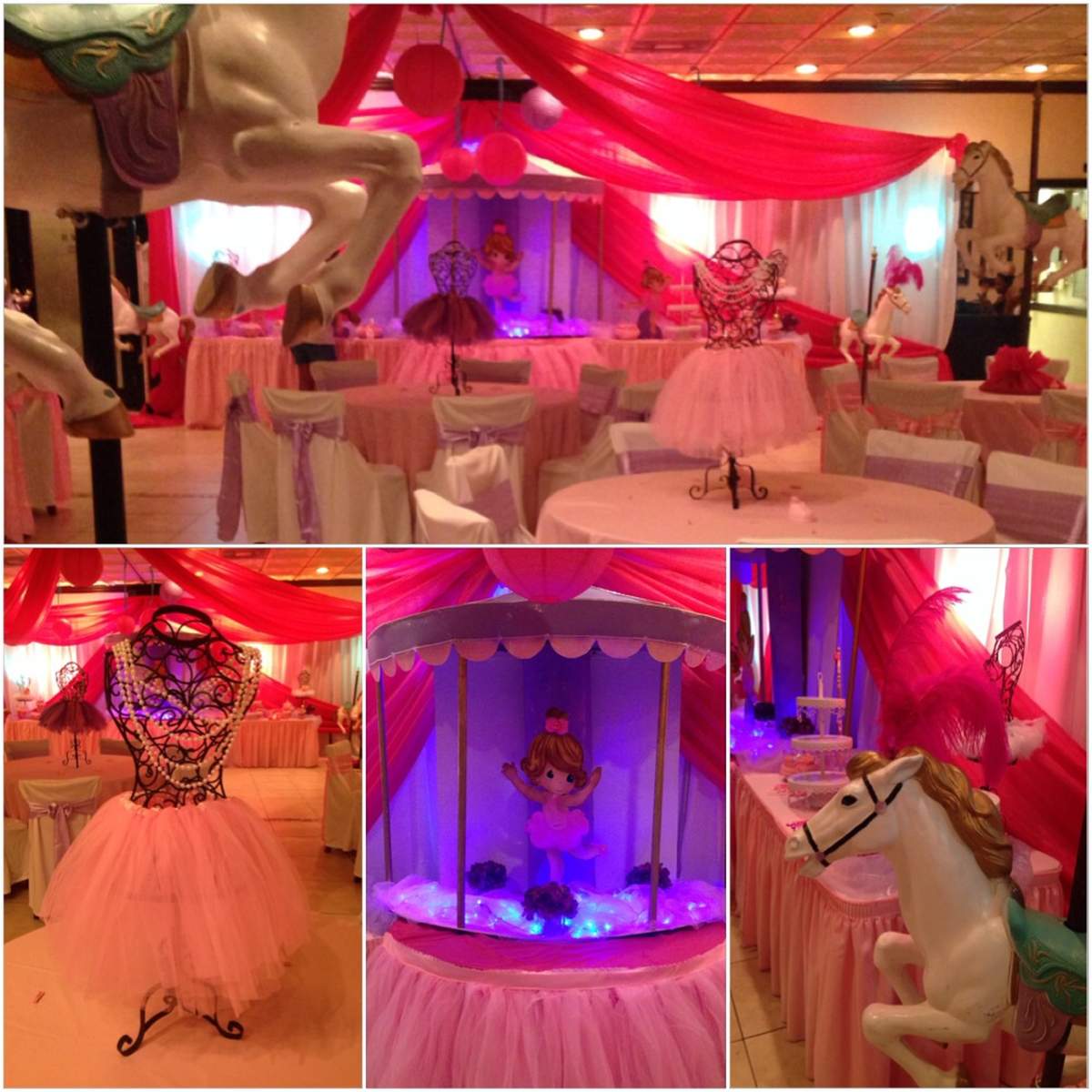 Carousel Ballerina Baby Shower - Ballerina 