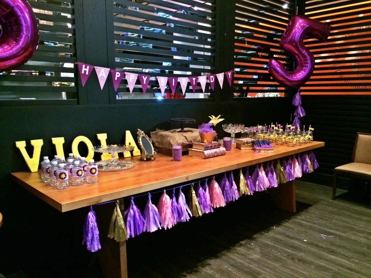Tangled Theme Birthday Party - Rapunzel / Tangled