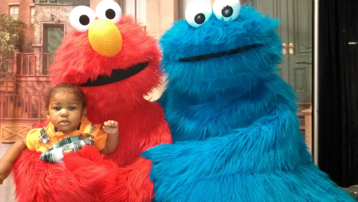 Josiah's Sesame Street Party - Elmo
