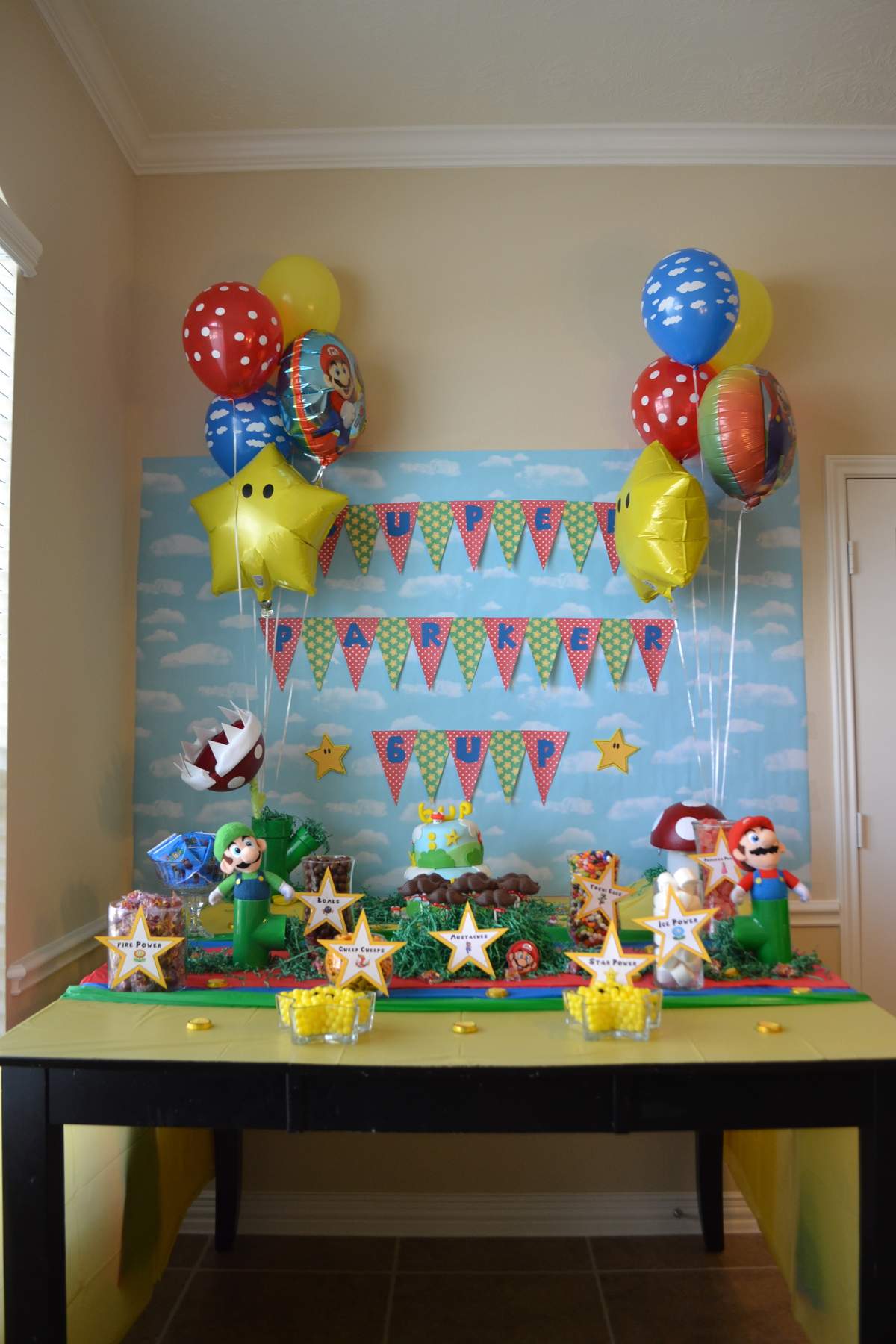 Super Mario Brothers Birthday Party Ideas Photo 9 Of 79 Catch My Party super-mario-brothers-birthday-party-ideas-photo-9-of-79-catch-my-party