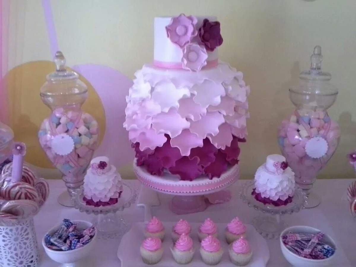 Flowers Birthday Party Ideas Photo 4 of 4 Catch My Party