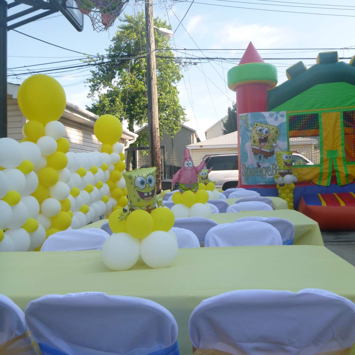 Matthew's SpongeBob Birthday party  - Sponge Bob