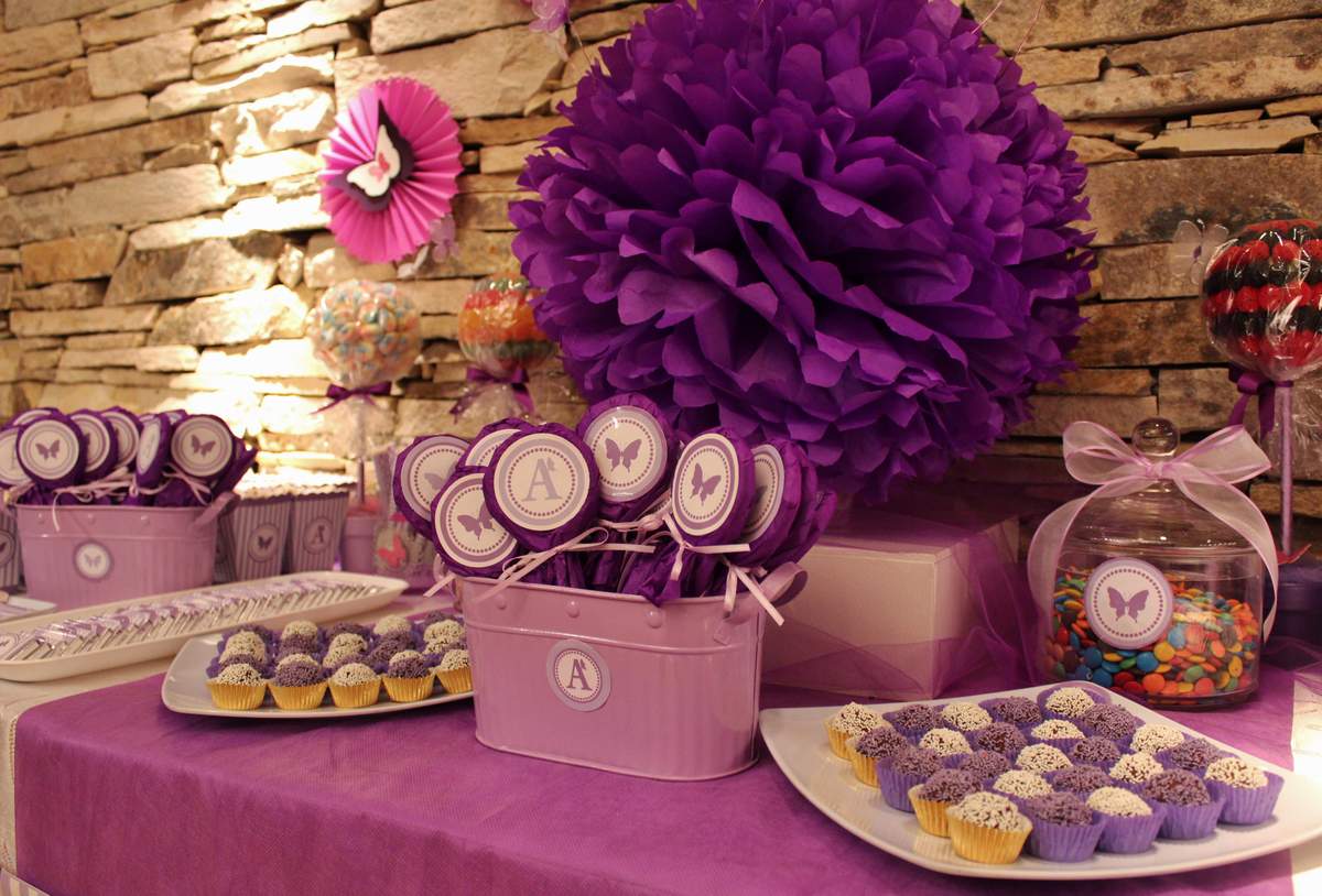 Lilac Butterflies  - Butterflies