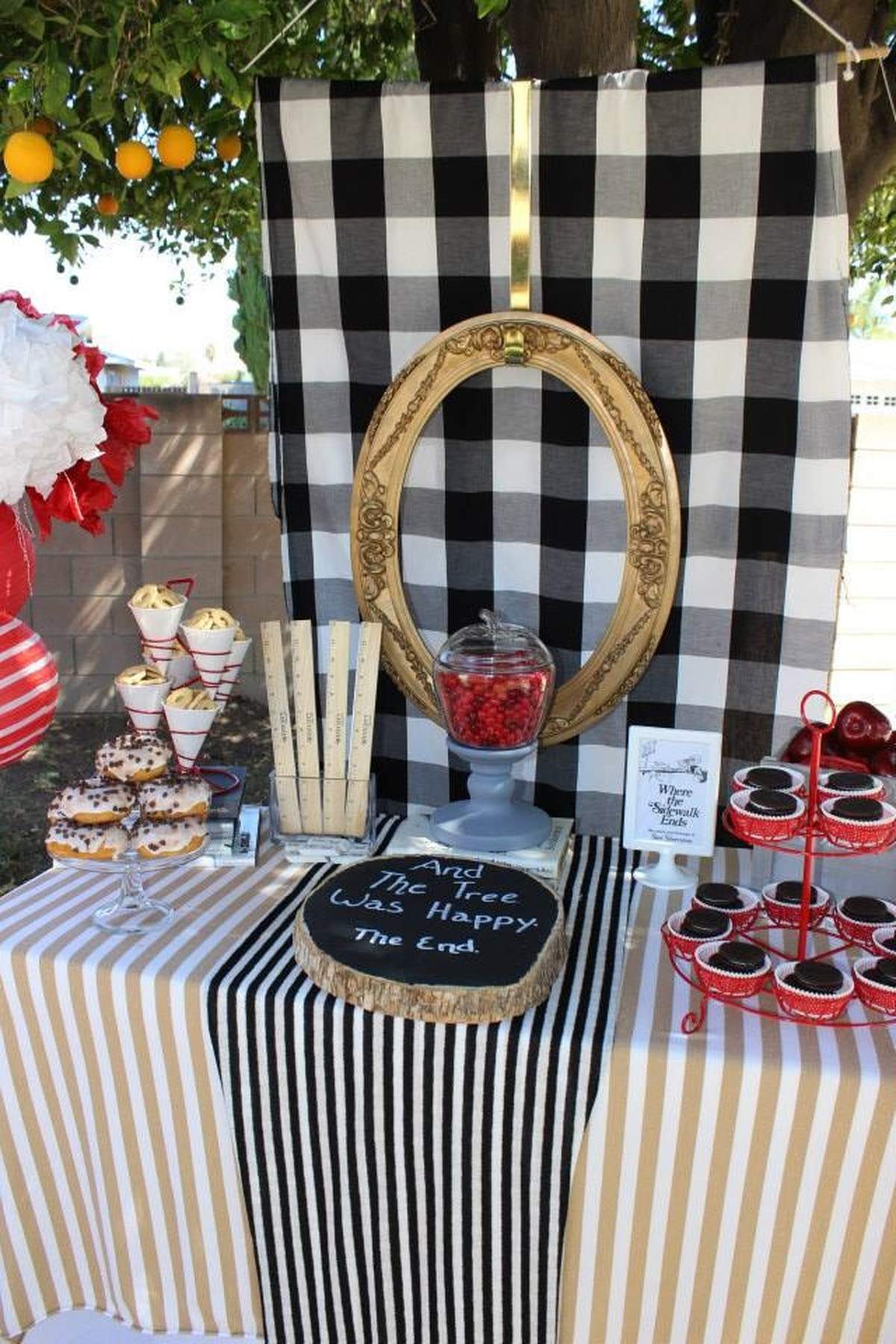 Back to school party  - Shel Silverstein inspired party