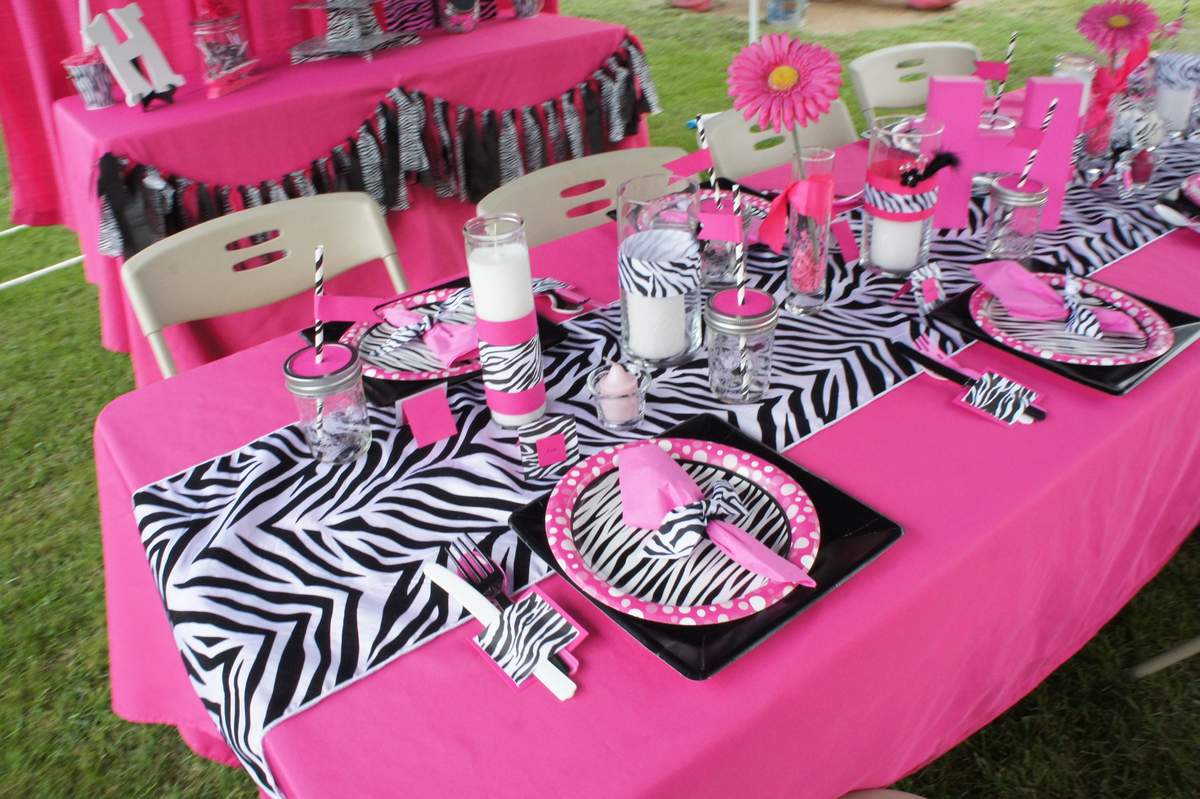 Hannah's 10th Birthday - Zebra