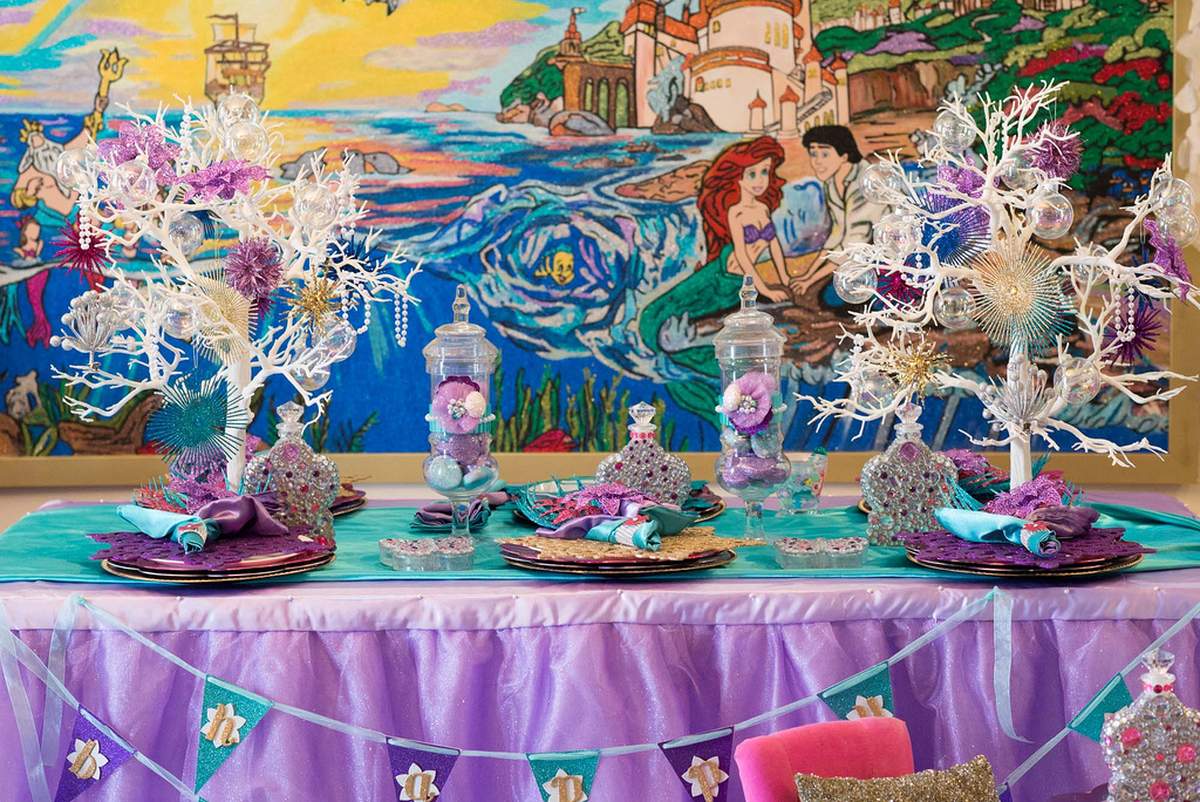 Under the Sea Mermaid Party - Little Mermaid 