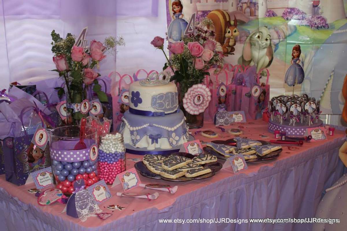 Isabella's Sofia the First Royal Party - Sofia the First