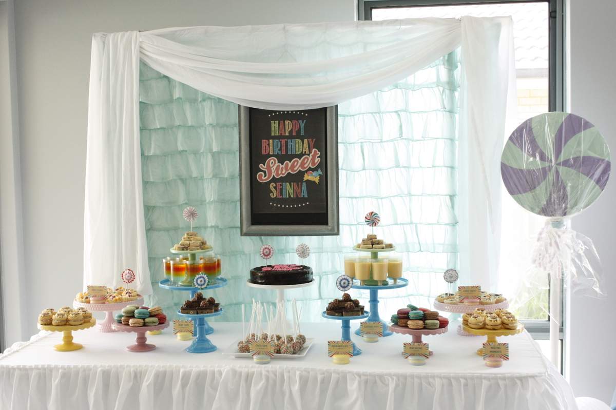 Sweet Sienna's Birthday Bash - Candy