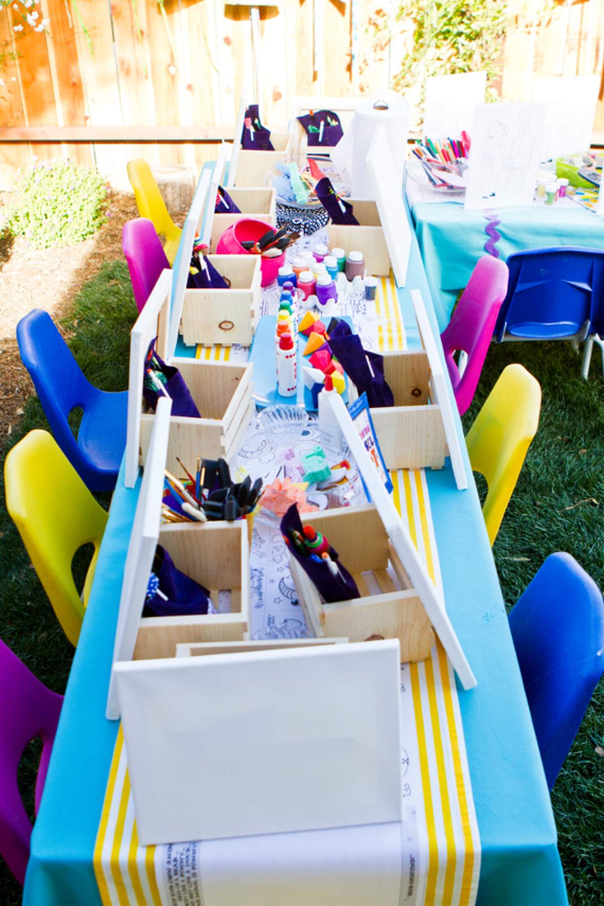 Arts & Crafts Birthday Party Ideas Photo 4 of 38 Catch My Party