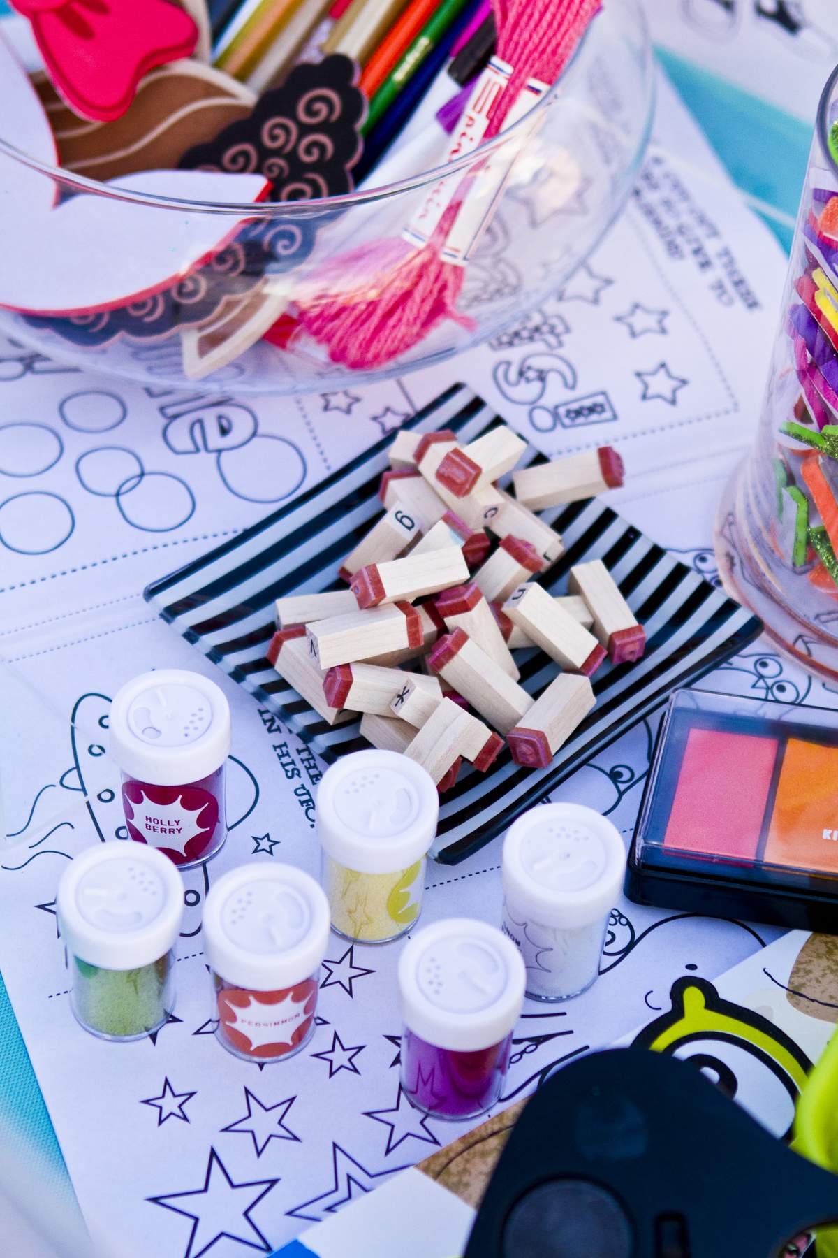 Arts & Crafts Birthday Party Ideas Photo 4 of 38 Catch My Party