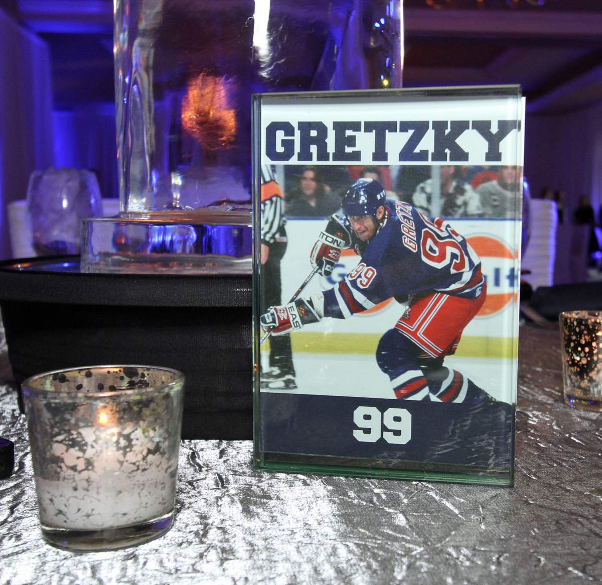 New York Rangers Ice Hockey Themed Bar Mitzvah Bar Mitzvah Party Ideas