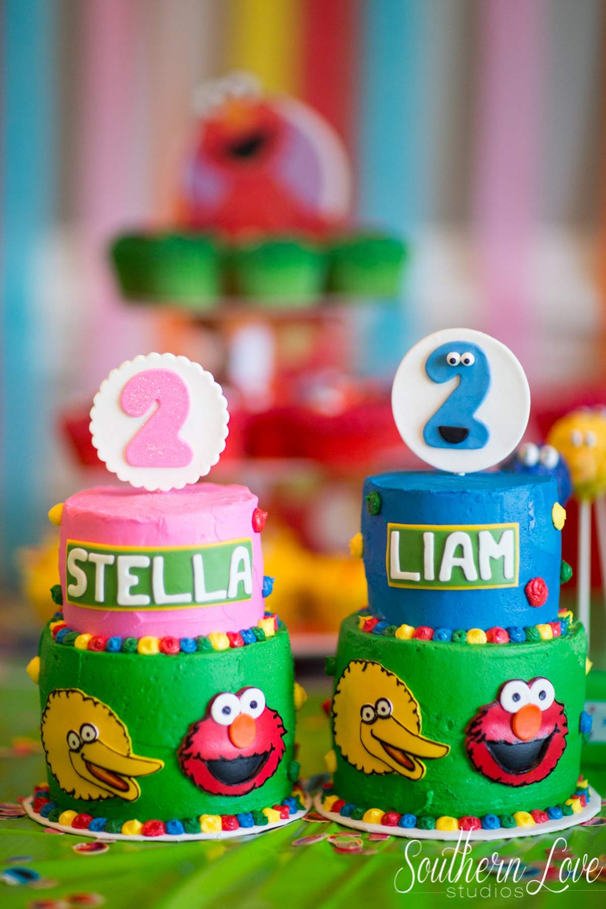Stella and Liam's 2nd Birthday - Sesame Street