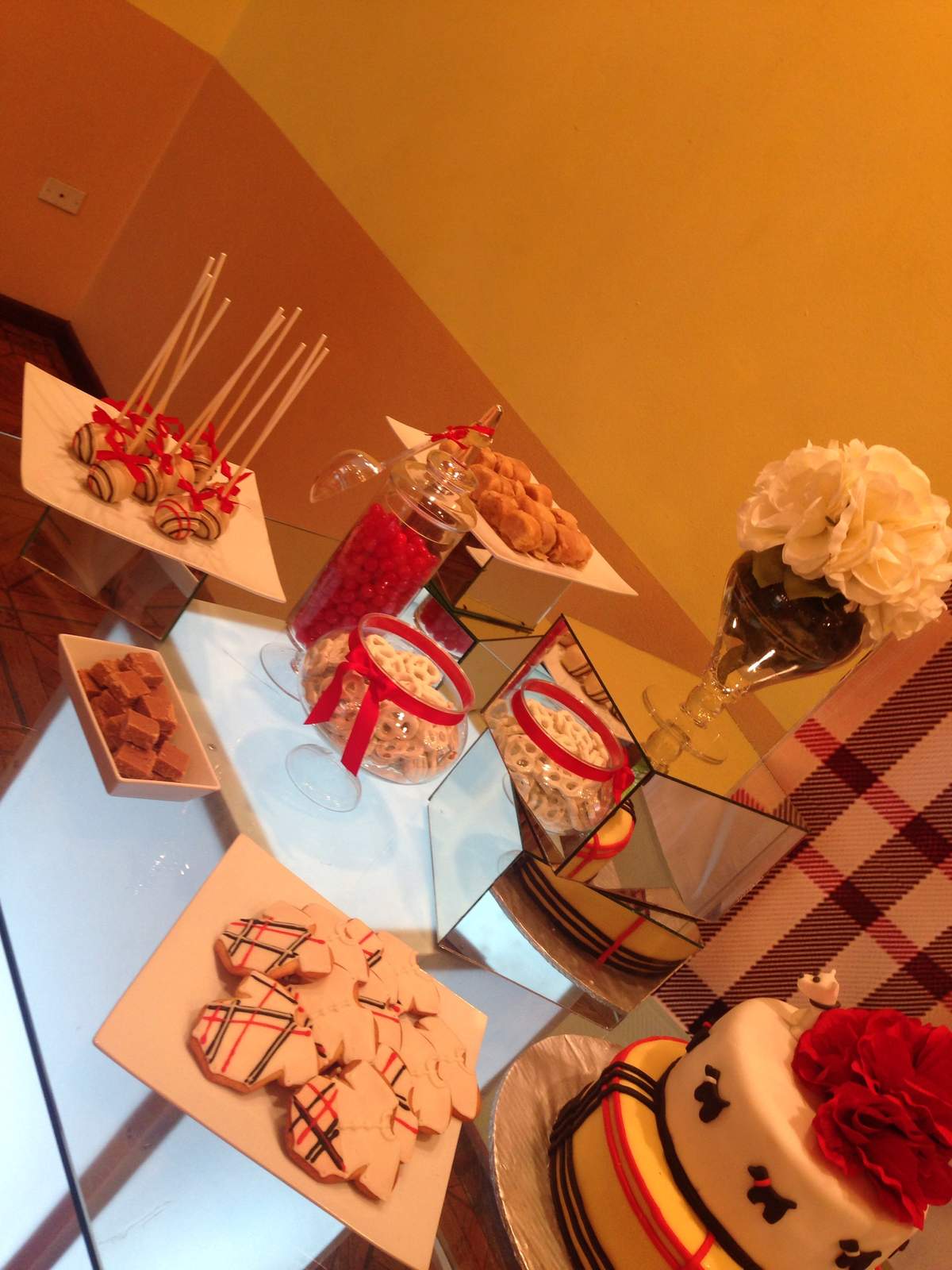 Burberry Baby Shower Party Ideas Photo 14 of 20 Catch My Party