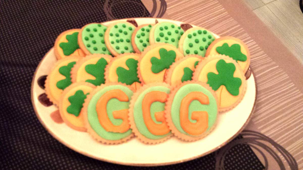 Irish cookies! - None