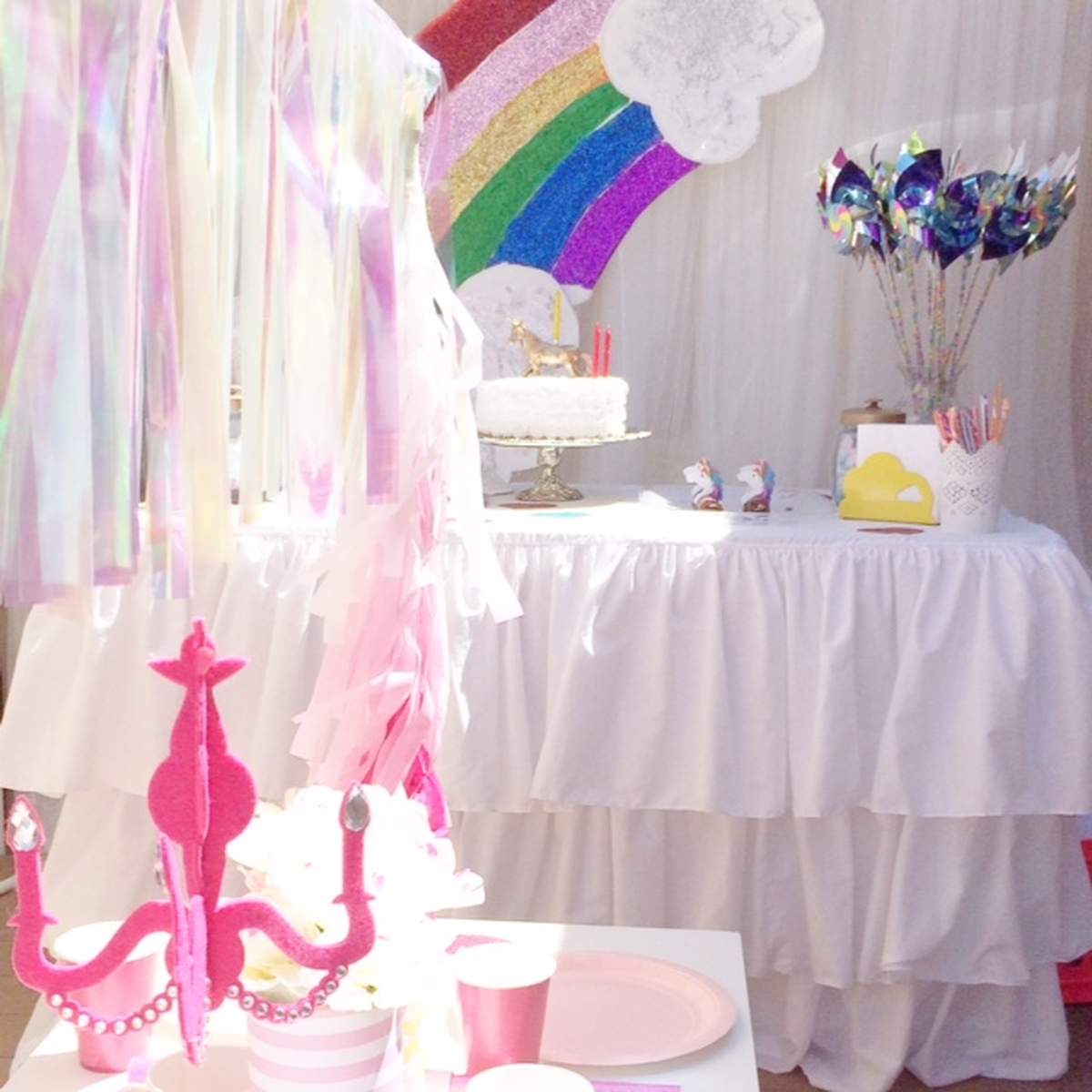 Izabella's Rainbow Pony Party  - Rainbows & Ponies 
