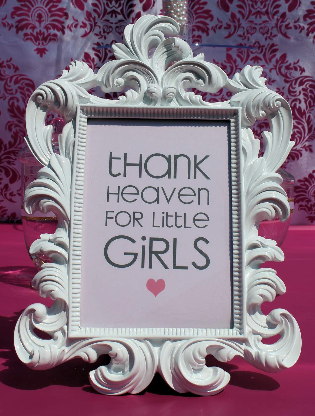 Thank Heaven For Little Girls Baby Shower - Thank Heaven For Little Girls