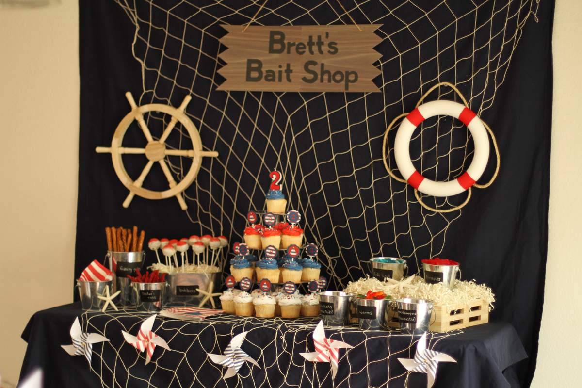 B is for Boat: A Nautical Birthday Party - Nautical 