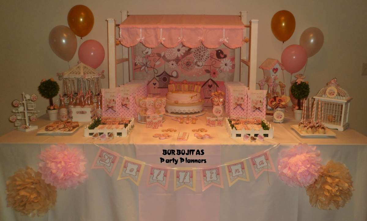 Delfina's First Birthday - Cute Birds