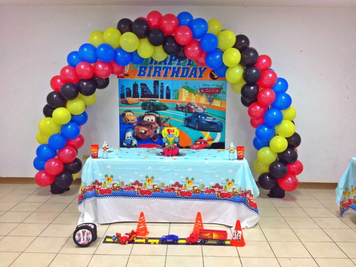 Cars First Birthday - Cars (Disney movie)