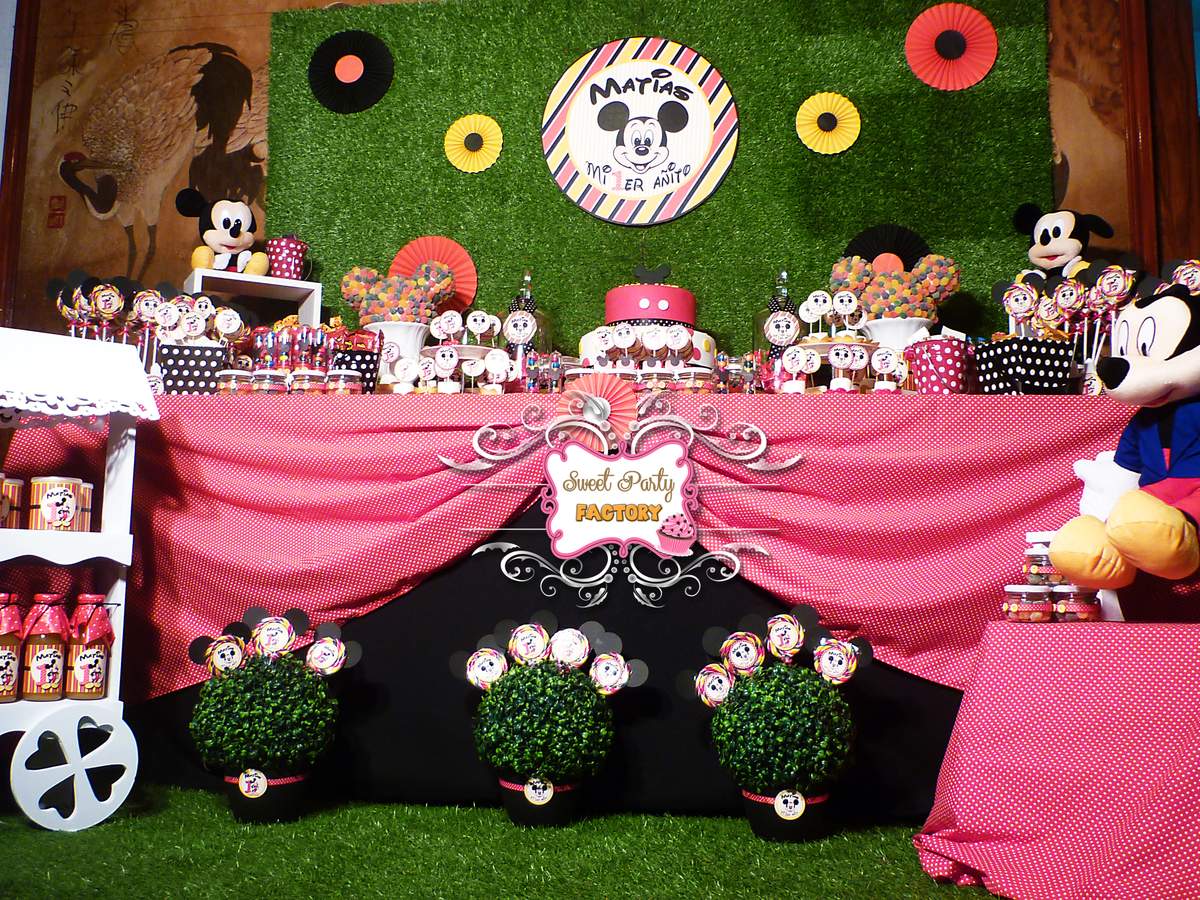 Matias 1rst Birthday - Mickey Mouse