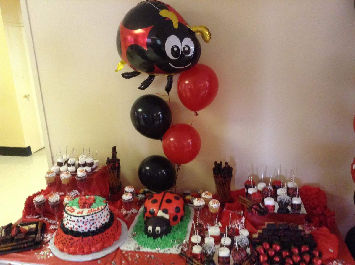 Renee & beezo's shower - Lady bug