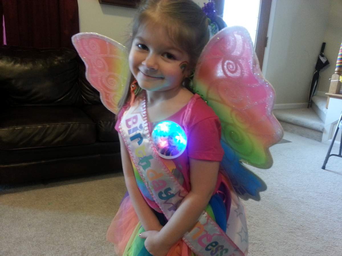 Savannah's 5! - Rainbows