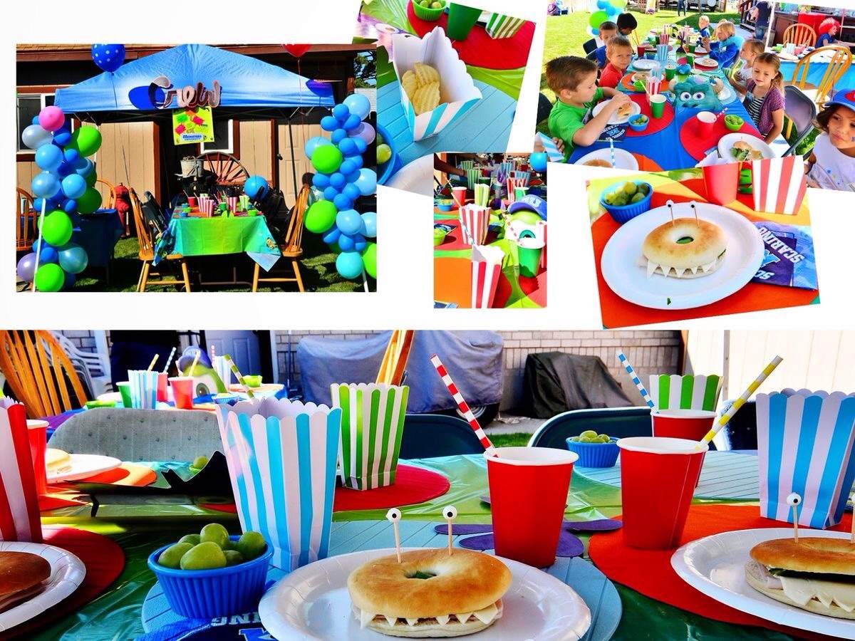 Monsters university 6th birthday crew - monsters university