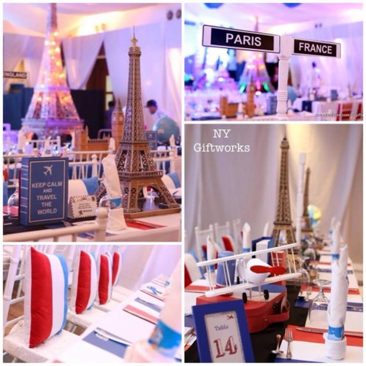 Around the World Birthday Party Ideas Photo 5 of 11 Catch My Party