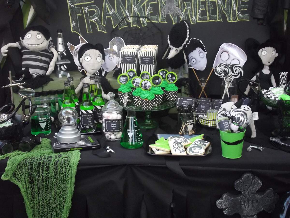 Frankenweenie/Tim Burton Halloween Party Ideas Photo 1 of 18 Catch