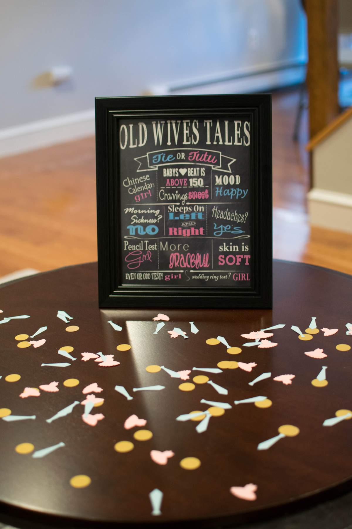 Ties or Tutus Gender Reveal - Ties or Tutus