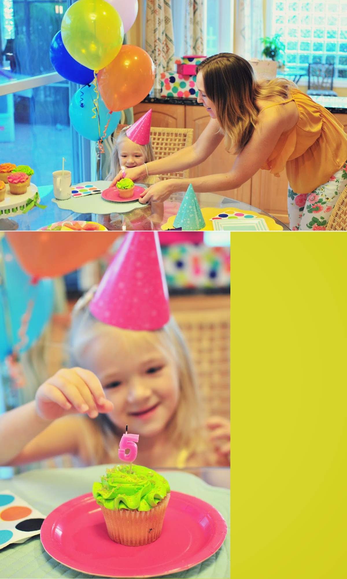 Confetti / Birthday "Confetti and Gold Girls Birdthay Party" Catch My