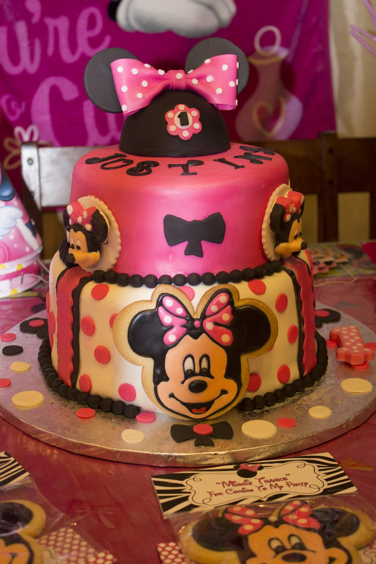 Justina's 1st Birthday - Minnie Mouse