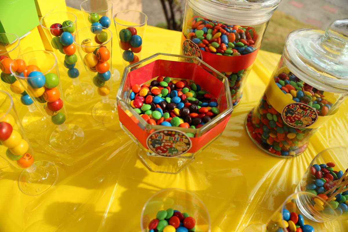 M&M's (chocolates) Party Birthday Party Ideas Photo 1 of 27 Catch My Party