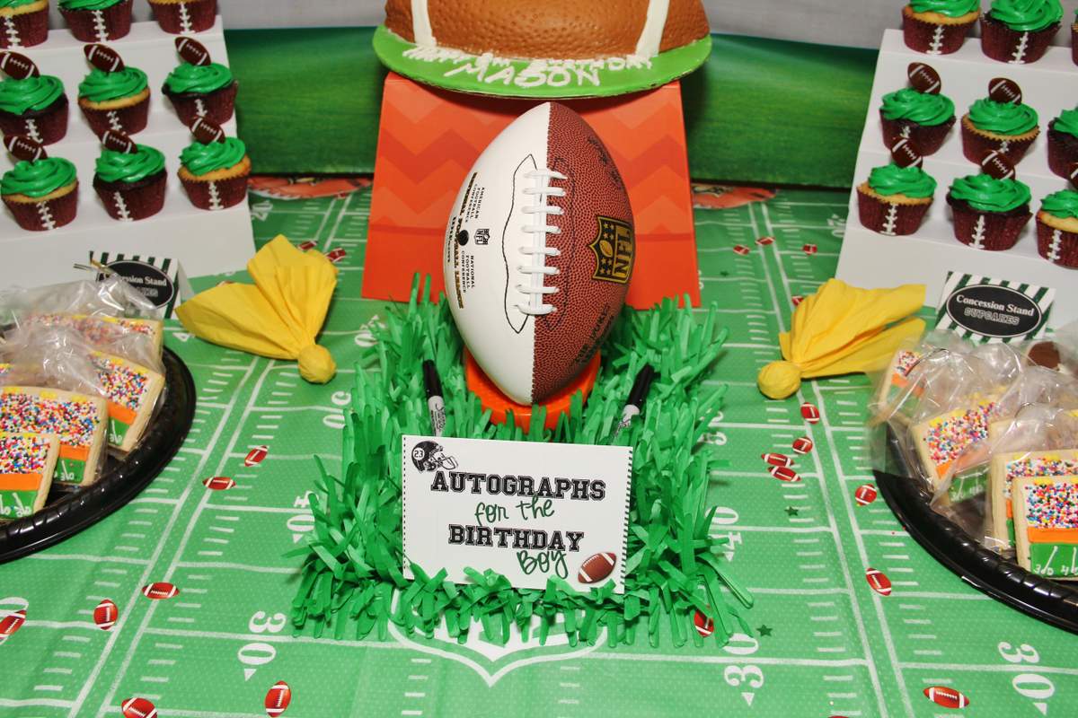 football Birthday Party Ideas | Photo 3 of 21 | Catch My Party