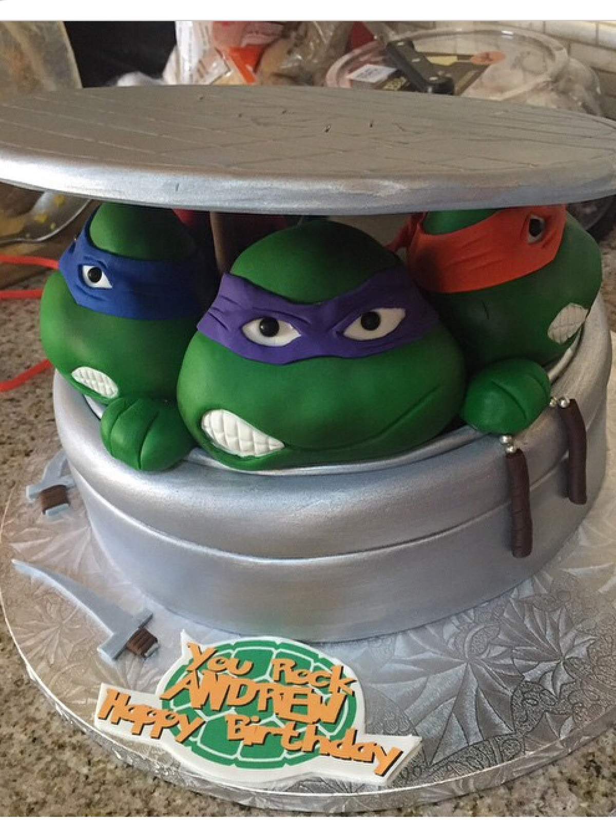 Ninja Turtle Birthday Party Ideas Photo 1 Of 14 Catch My Party Ninja Turtle Birthday Party Ideas Photo 1 Of 14 Catch My Party