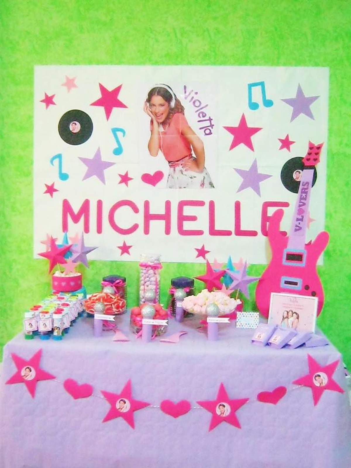 "Violetta and a party for hardcore V-LOVERS!" - "Violetta"