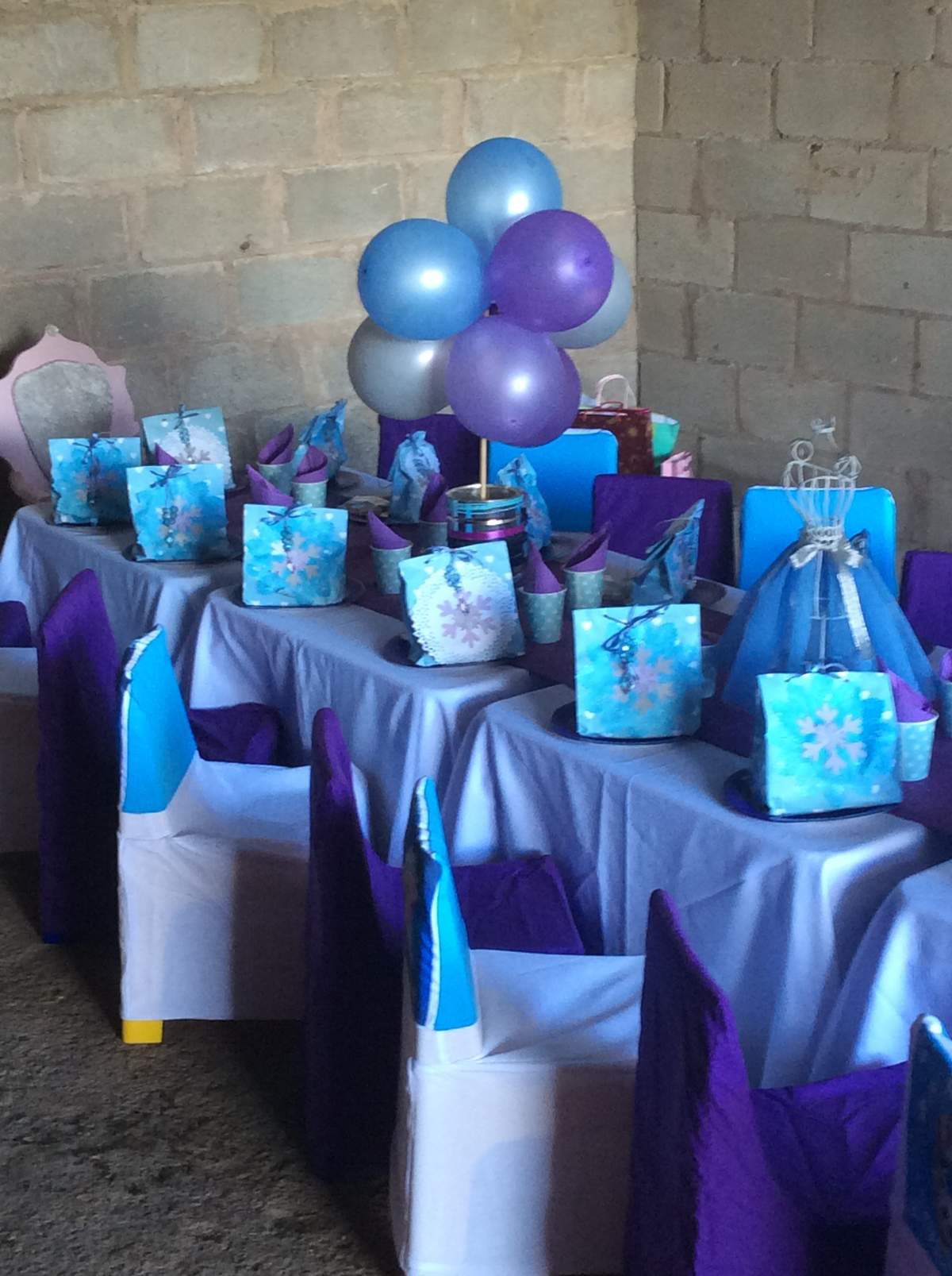 Bella's Frozen themed party - Frozen