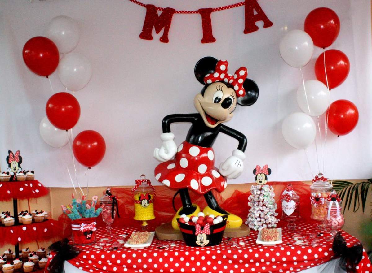 Mia's 1st Birthday - Minnie Mouse