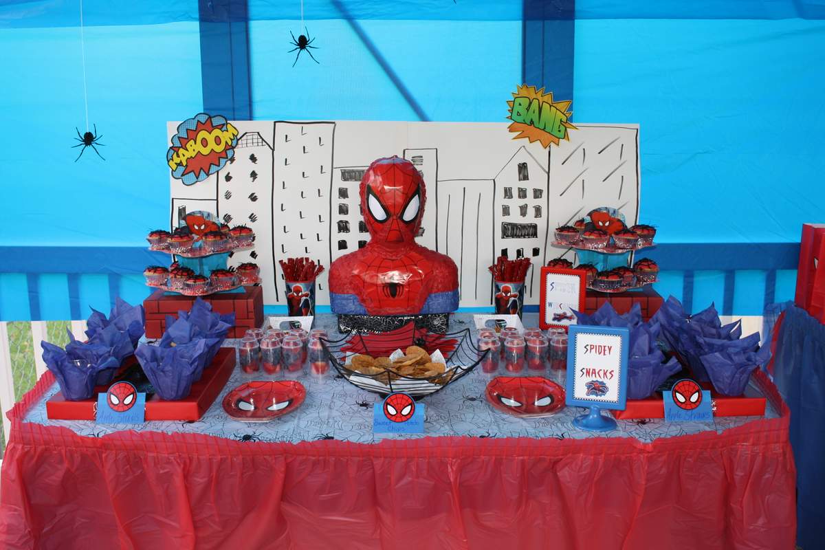 Maksim's 4th Birthday Party - Spider-Man